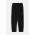 Coccodrillo pantaloni de bumbac pentru copii culoarea negru, neted