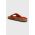 Birkenstock papuci din nubuc Madrid Big Buckle culoarea portocaliu, 1026632