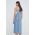 Levi's rochie jeans midi, evazati