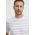 Sisley tricou din bumbac barbati, culoarea alb, modelator