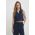 Answear Lab vesta culoarea albastru marin, un singur rand de nasturi