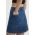 Answear Lab fusta jeans mini, drept