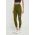 The North Face leggins sport Flex femei, culoarea verde, neted, NF0A87JQPIB1