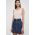 Levi's fusta jeans culoarea albastru marin, mini, drept