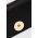 Answear Lab poseta de piele culoarea negru