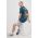 adidas Originals tricou din bumbac barbati, culoarea turcoaz, cu imprimeu, IS0225