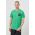 The North Face tricou din bumbac M S/S Fine Tee barbati, culoarea verde, cu imprimeu, NF0A87NDPO81