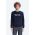 A.P.C. hanorac de bumbac Sweat Vpc bărbați, culoarea bleumarin, cu imprimeu COECQ.H27378-DARKNAVY