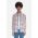 A.P.C. cămașă bărbați, cu guler clasic, regular COGBX.H02709-LIGHTBLUE