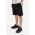 A.P.C. pantaloni scurți din bumbac culoarea negru COECQ.H10159-GREYHEATHE
