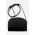 A.P.C. poșetă de piele Demi culoarea negru PXAWV.F61392-GREIGE