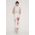Desigual fusta ORCHID LACROIX culoarea bej, maxi, drept, 24SWFW18
