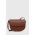 A.P.C. poșetă de piele Sac Geneve culoarea maro, PXAWV.F61161.CAD