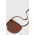 A.P.C. poșetă de piele Sac Geneve culoarea maro, PXAWV.F61161.CAD