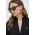 Balmain ochelari de soare femei, culoarea negru