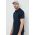 Paul&Shark polo de bumbac culoarea albastru marin, neted, 24411322