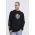 Volcom longsleeve din bumbac culoarea negru, modelator