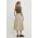 Answear Lab fusta culoarea bej, midi, evazati