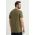 Fjallraven tricou Hemp Blend barbati, culoarea verde, cu imprimeu, F12600215