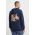 Columbia bluza Columbia Trek barbati, culoarea albastru marin, cu glugă, cu imprimeu, 2018494