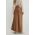 Answear Lab fusta culoarea maro, maxi, evazati