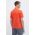 Reebok tricou barbati, culoarea portocaliu, cu imprimeu, 100076378
