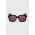 Alexander McQueen ochelari de soare femei, culoarea negru, AM0440S