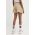 adidas Originals pantaloni scurti din bumbac culoarea bej, neted, high waist, IT4288