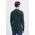 Superdry longsleeve din bumbac culoarea verde, neted
