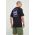 The North Face tricou din bumbac barbati, culoarea negru, cu imprimeu, NF0A87NUJK31