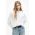 AllSaints camasa OLEA TOP femei, culoarea alb, cu guler clasic, slim, WM506Z