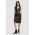 AllSaints rochie de piele SYLA LEA STUD DRESS culoarea negru, mini, mulata, WL536Z