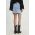 Answear Lab fusta jeans mini, drept