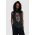 AllSaints top din bumbac AMORTIS SL CREW culoarea negru, cu imprimeu, M041PA