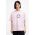 AllSaints tricou din bumbac TIERRA TD SS CREW barbati, culoarea roz, cu imprimeu, M016PA