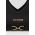 Love Moschino poseta de piele culoarea negru