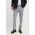 BOSS pantaloni bărbați, culoarea gri, mulată, 50507575