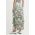 Abercrombie & Fitch fusta culoarea verde, maxi, evazati