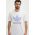 adidas Originals tricou din bumbac barbati, culoarea alb, cu imprimeu, IS0205