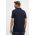 BOSS polo de bumbac culoarea bleumarin, uni, 50511588