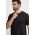 BOSS pijamale de bumbac culoarea negru, cu imprimeu, 50516487