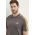 adidas tricou din bumbac barbati, culoarea gri, cu imprimeu, IS1334