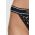 Tommy Jeans tanga culoarea negru, UW0UW05382