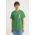 Les Deux tricou din bumbac barbati, culoarea verde, cu imprimeu, LDM101182