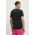 Hummel tricou de antrenament Boost culoarea negru, cu imprimeu, 223838