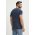 Aeronautica Militare tricou barbati, culoarea albastru marin, cu imprimeu, AM1UTI003