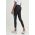 The North Face leggins sport Flex femei, culoarea negru, cu imprimeu, NF0A886KJK31