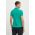 EA7 Emporio Armani tricou polo barbati, culoarea verde, cu imprimeu