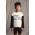 Mini Rodini longsleeve copii Mallorca culoarea alb, cu imprimeu