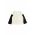 Mini Rodini longsleeve copii Mallorca culoarea alb, cu imprimeu
